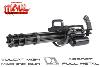 STAR WARS (SERIE) : MAUL SHADOW LORD - MITRAILLEUSE ICARUS AUTOMATIQUE VULCAN M134-A2 OFFICIELLE TOUT METAL "HEAVY ROTARY BLASTER CANNON" (LONG MACHINE GUN - AIRSOFT - CLASSIC ARMY)