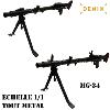 STAR WARS - REPLIQUE MITRAILLEUSE MG34 / DLT-19 TOUT EN METAL (REPRODUCTION VERSION DENIX - INSPIRATION DE LA BASE DU DLT-19 HEAVY BLASTER RIFLE)