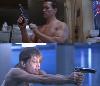 TERMINATOR 2 - PISTOLET OFFICIEL LIMITED EDITION BICOLORE TOUT METAL AVEC MALLETTE (LICENSED NOVAK NEXT 1911 - SOCOM GEAR)