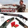 TERMINATOR 2 - SHOTGUN ROSE BOX WINCHESTER M1887 TOUT METAL & BOIS VERITABLE (GOLDEN EAGLE)
