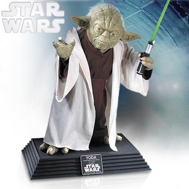 STAR WARS - STATUE LIFE SIZE MAITRE YODA ECHELLE 1:1 SUPREME