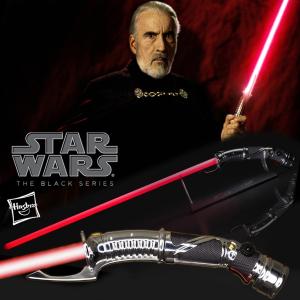 STAR WARS - SABRE LASER COUNT DOOKU FX (HASBRO - THE BLACK SERIES)