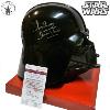 STAR WARS - CASQUE DARK VADOR OFFICIEL AUTOGRAPHED DAVE PROWSE (RUBIE'S - JAMES SPENCE AUTHENTICATION, LLC)