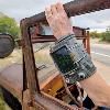 FALLOUT  - REPLIQUE BRACELET FONCTIONNEL PIP-BOY OFFICIELLE TOUT METAL ECHELLE 1/1 (DIE-CAST REPLICA - BETHESDA™ - SOUS LICENCE FALLOUT 3™ & FALLOUT: NEW VEGAS™)