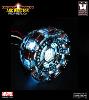 IRON MAN - ARC REACTOR OFFICIEL AVEC ECLAIRAGE LED + SUPPORT (MARVEL - WINDLASS STUDIOS)