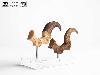JURASSIC PARK - GRIFFE DE PIED DE LA PATTE ARRIERE VELOCIRAPTOR + VERSION FOSILLISÉE TAILLE REELLE ECHELLE 1:1 LIMITED EDITION NUMEROTEE (FOOT CLAW & FOSSIL PROP REPLICA - ELITE CREATURE COLLECTIBLES)