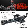 STAR WARS (SERIE) : MAUL SHADOW LORD - MITRAILLEUSE ICARUS AUTOMATIQUE VULCAN M134-A2 OFFICIELLE TOUT METAL "HEAVY ROTARY BLASTER CANNON" (LONG MACHINE GUN - AIRSOFT - CLASSIC ARMY)