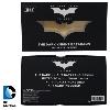 BATMAN, THE DARK NIGHT TRILOGY - BATARANG OFFICIEL LIMITED EDITION NUMEROTE TOUT METAL DORE (ECHELLE 1/1 - DC COMICS - WARNER BROS. ENTERTAINMENT)