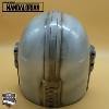  STAR WARS (SERIE) : THE MANDALORIAN - REPLIQUE CASQUE DIN DJARIN "MANDO" FAIT MAIN AVEC EFFET D'USURE ET VIELLISSEMENT (REPRODUCTION ARTISANALE ART REPLICAS)
