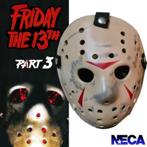 FRIDAY THE 13TH : PART 3 (VENDREDI 13) - MASQUE DE JASON OFFICIEL (VERSION RESINE PAR NECA)