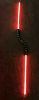 STAR WARS - SABRE DUO (2 SABRES) LASER ASAJJ VENTRESS FX OFFICIEL (HASBRO - THE BLACK SERIES - THE CLONE WARS)