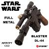 STAR WARS - HAN SOLO BLASTER LOURD DL-44 TOUT METAL LIMITED EDITION (VERSION AIRSOFT CO2 - AW CUSTOM)