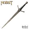 THE HOBBIT - DAGUE DE MORGUL OFFICIELLE + SUPPORT BOIS DELUXE (NAZGUL BLADE - UNITED CUTLERY BRANDS)