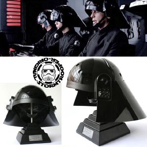 STAR WARS - IMPERIAL NAVY CASQUE MOULAGE D'ORIGINE OFFICIEL SIGNATURE EDITION AVEC SUPPORT DELUXE