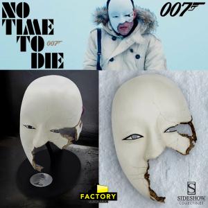 JAMES BOND : MOURIR PEUT ATTENDRE (NO TIME TO DIE) - MASQUE BRISE DE SAFIN OFFICIEL LIMITED EDITION PROP REPLICA (SAFIN MASK FRAGMENTED VERSION - FACTORY ENTERTAINMENT - SIDESHOW)