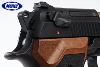RESIDENT EVIL 4 (BIOHAZARD) - PISTOLET LEON SCOTT KENNEDY OFFICIEL S.T.A.R.S. AVEC RETOUR DE CULASSE (SOUS LICENCE CAPCOM - SAMURAI EDGE STAND. MOD. - MARUI )