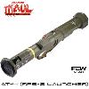 STAR WARS (SERIE) : MAUL SHADOW LORD - LANCE ROQUETTE AT-4 ICARUS, INSPIRATION DE LA BASE DU RPS-6 ROCKET LAUNCHER (FCW DUMMY VERSION - NE TIRE PAS)