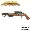STAR WARS - REPLIQUE BLASTER MOUSQUET TATOOINE TOUT METAL ET BOIS VERITABLE (REPRODUCTION VERSION DENIX)