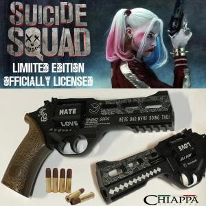 SUICIDE SQUAD - HARLEY QUINN REVOLVER OFFICIEL TOUT METAL LIMITED EDITION (CHIAPPA FIREARMS AIRSOFT)