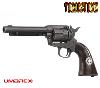 TOMBSTONE - COLT WYATT EARP SAA 45 PEACEMAKER OFFICIEL TOUT METAL FINITION ANTIQUE (VERSION AIRSOFT UMAREX WESTERN LEGENDS)