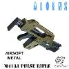  ALIENS - RIPLEY CUSTOM PULSE RIFLE M41A1 TOUT AUTOMATIQUE AVEC COMPTEUR A LED (ORIGINAL OLIVE GREEN VERSION - AIRSOFT SNOW WOLF)