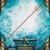 AQUAMAN - TRIDENT OFFICIEL NUMEROTE LIMITED EDITION PROP REPLICA TAILLE REELLE ECHELLE 1:1 (WARNER BROS - DC MOTION PICTURE - FACTORY ENTERTAINMENT - SIDESHOW)