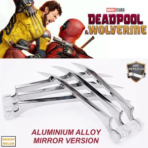 DEADPOOL 3 : DEADPOOL & WOLVERINE - REPLIQUE GRIFFES WOLVERINE TOUT METAL (REPRODUCTION ART REPLICAS - DEMON MELON)