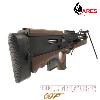 JAMES BOND : TUER N'EST PAS JOUER (THE LIVING DAYLIGHTS) - FUSIL SNIPER WA2000 EN METAL ET BOIS VERITABLE (VERSION ARES AIRSOFT)