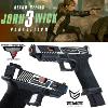 JOHN WICK 3 : PARABELLUM - PISTOLET EMG TARAN TACTICAL INNOVATIONS GLOCK G34 LICENCE OFFICIELLE LIMITED EDITION (VERSION BI-COLOR)