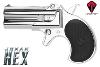 JONAH HEX - PISTOLET DERRINGER TURNBULL TOUT METAL CHROMÉ (MAXTACT AIRSOFT)