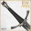 LOTR (LE SEIGNEUR DES ANNEAUX) - DAGUE MORGUL DU ROI SORCIER OFFICIELLE + SUPPORT BOIS DELUXE (MORGUL BLADE OF THE WITCH-KING - LICENCE UNITED CUTLERY BRANDS)