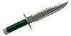  RAMBO I, FIRST BLOOD - POIGNARD OFFICIEL SIGNATURE EDITION MASTERPIECE COLLECTION (MASTER CUTLERY - HOLLYWOOD COLLECTIBLES GROUP)