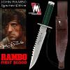  RAMBO I - COUTEAU POIGNARD OFFICIEL SIGNATURE EDITION (MASTER CUTLERY - HOLLYWOOD COLLECTIBLES GROUP)