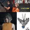 RESIDENT EVIL 4 - COLLIER PENDENTIF ASHLEY GRAHAM OFFICIEL LIMITED EDITION PROP REPLICA ECHELLE 1:1 (CAPCOM / FANATTIK)