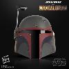  STAR WARS (SERIE) : THE MANDALORIAN - CASQUE BOBA FETT OFFICIEL (RE-ARMORED) AVEC FONCTION ELECTRONIQUE (HASBRO - THE BLACK SERIES)