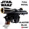 STAR WARS - HAN SOLO BLASTER LOURD DL-44 TOUT METAL LIMITED EDITION (VERSION AIRSOFT CO2 - AW CUSTOM)