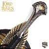LOTR (LE SEIGNEUR DES ANNEAUX) - ANDURIL REPLIQUE NON-OFFICIELLE EPEE DU ROI ARAGORN ELESSAR AVEC SUPPORT PLAQUE DELUXE & FOURREAU SIMILICUIR DELUXE (REPRODUCTION ART REPLICAS)