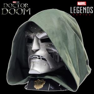 LES 4 FANTASTIQUES (2025) - MASQUE INTÉGRAL DU DOCTEUR FATALIS OFFICIEL (CASQUE DOCTOR DOOM - HASBRO - MARVEL LEGENDS)