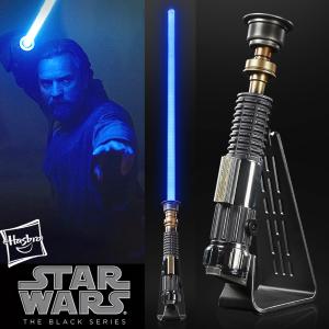 STAR WARS - SABRE LASER OBI-WAN KENOBI FX ELITE AVEC LAME AMOVIBLE (HASBRO - THE BLACK SERIES)