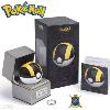 POKEMON - HYPER BALL (ULTRA BALL) TOUT METAL OFFICIEL AVEC PRESENTOIR ET FONCTION ELETRONIQUE (DIE CAST - THE WAND COMPAGNY LTD.)