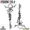 RESIDENT EVIL 4 - PACK OFFICIEL : COLLIER PENDENTIF ASHLEY GRAHAM + MEDAILLON MENDEZ + CLE WAYSHRINE + CLE INSIGNIA OFFICIELS LIMITED EDITION PROP REPLICA ECHELLE 1:1 (CAPCOM / FANATTIK)