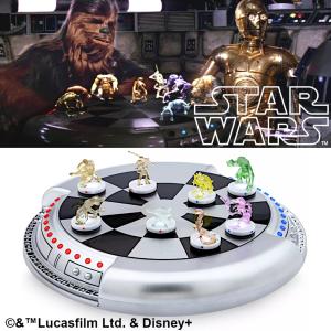 STAR WARS - DEJARIK BOARD GAME GALACTIC (JEU DE PLATEAU ELECTRONIQUE INTERGALACTIC) OFFICIEL AVEC ECLAIRAGE ET SON ORIGINAUX (LICENCE LUCASFILM™ LTD. & DISNEY - EMBALLAGE ENDOMMAGÉ)