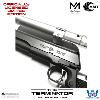 TERMINATOR - PISTOLET AMT HARDBALLER AVEC VISEE LASER TOUT METAL OFFICIEL ULTRA LIMITED EDITION (AIRSOFT AVEC RETOUR DE CULASSE - WESTERN ARMS - MAFIOSO AIRSOFT - MAGNA SYSTEM)