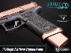 FROM THE WORLD OF JOHN WICK: BALLERINA - PISTOLET EMG TARAN TACTICAL INNOVATIONS GLOCK G17 LICENCE OFFICIELLE LIMITED EDITION TOUT METAL BRONZÉ AVEC RETOUR DE CULASSE (LICENSED TTI / ARMY ARMAMENT)