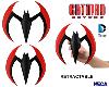 BATMAN BEYOND, ANIMATED SERIES - MEGA PACK OFFICIEL : BATARANG BLEU + BATARANG ROUGE + LANCE GRAPPIN ECHELLE 1/1 (DC COLLECTIBLES - NECA)