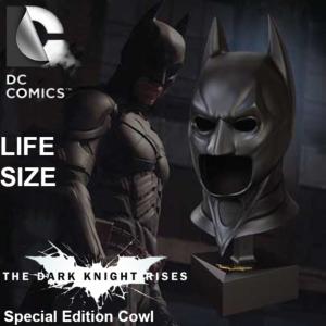 BATMAN, THE DARK KNIGHT RISES - MASQUE OFFICIEL SPECIALE EDITION (SPECIAL EDITION COWL - DC COMICS - THE NOBLE COLLECTIION)