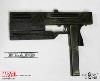 BLADE - PISTOLET MITRAILLEUR MAC 11 OFFICIEL TOUT METAL AVEC RETOUR DE CULASSE (MARVEL ™ - SHOWGUNS)