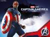 CAPTAIN AMERICA 4 : BRAVE NEW WORLD - BOUCLIER OFFICIEL (HASBRO - MARVEL LEGENDS - VERSION PVC)