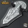 WORLD OF WARCRAFT : WRATH OF THE LICH KING - REPLIQUE EPEE FROSTMOURNE DE ARTHAS DEUILLEGIVRE AVEC SUPPORT BOIS DELUXE (REPRODUCTION ART REPLICAS)