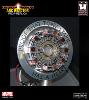 IRON MAN - ARC REACTOR OFFICIEL AVEC ECLAIRAGE LED + SUPPORT (MARVEL - WINDLASS STUDIOS)